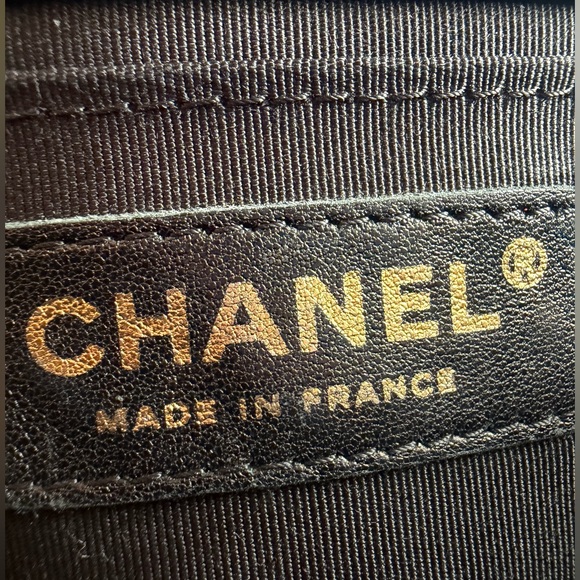 Chanel Le Boy In Gold Hardware With COA - Picture 10 of 11